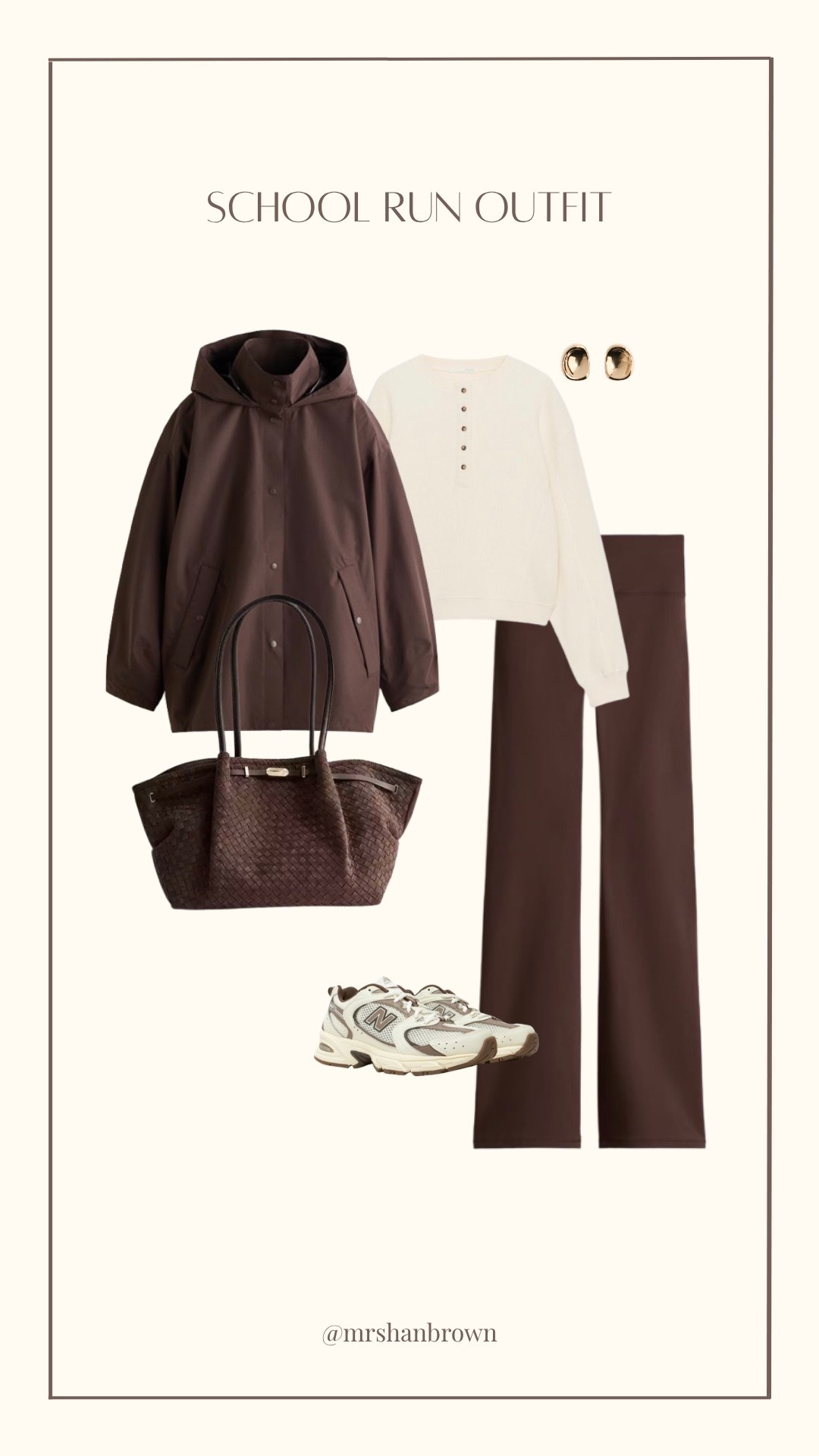 School run outfit 🤎

Autumn outfit, mum outfit, raincoat, autumn jacket, faux suede bag, new balance, flared leggings

#LTKuk #LTKautumn #LTKstyletip