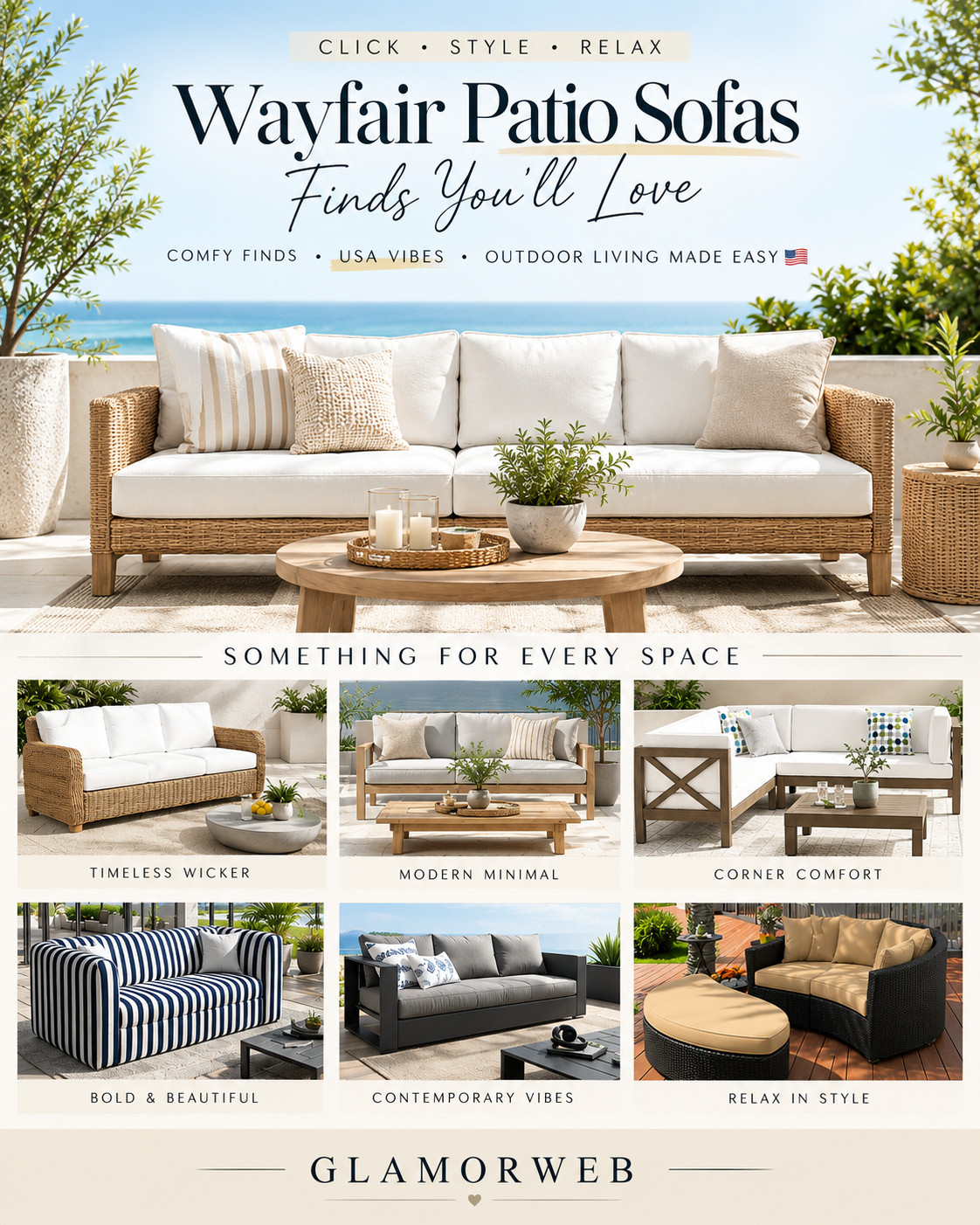 This is your sign to upgrade your patio BEFORE everything sells out 🤎🔥
Wayfair has the prettiest minimalist outdoor sofas right now and I’m obsessed… neutral tones, modern shapes, and that high-end look for way less

If you want your outdoor space to feel like a boutique hotel, these finds are IT

#wayfairsale #wayfairdeals #patiosale #outdoorfurnituresale #ltkdeals #ltkhome #ltkfinds #patioinspiration #outdoorupgrade #backyardstyle #modernliving #minimalisthome #neutralaesthetic #cozycorners #outdoorlounge #patioseason #summerdecor #fallhome #homeessentials #homedecorideas #affordabledecor #luxuryhomevibes #gardenstyle #balconyinspo #outdoorcomfort #chichome #trenddecor #homefinds #viralfinds #patiofurniture #outdoorsectional 

 #LTKSeasonal #LTKHome #LTKSaleAlert