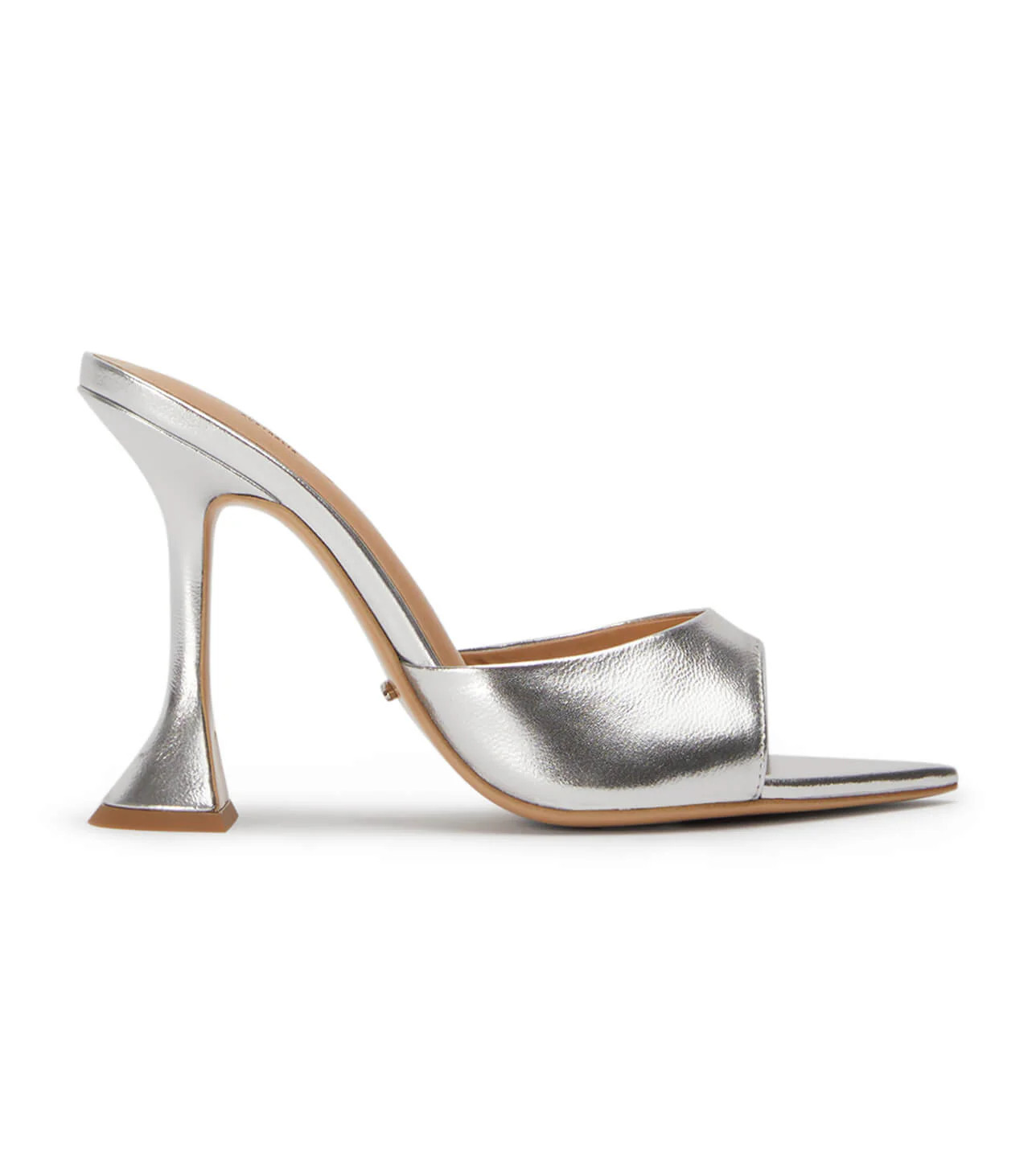 Marcel Silver Nappa Metallic Heels | Tony Bianco US