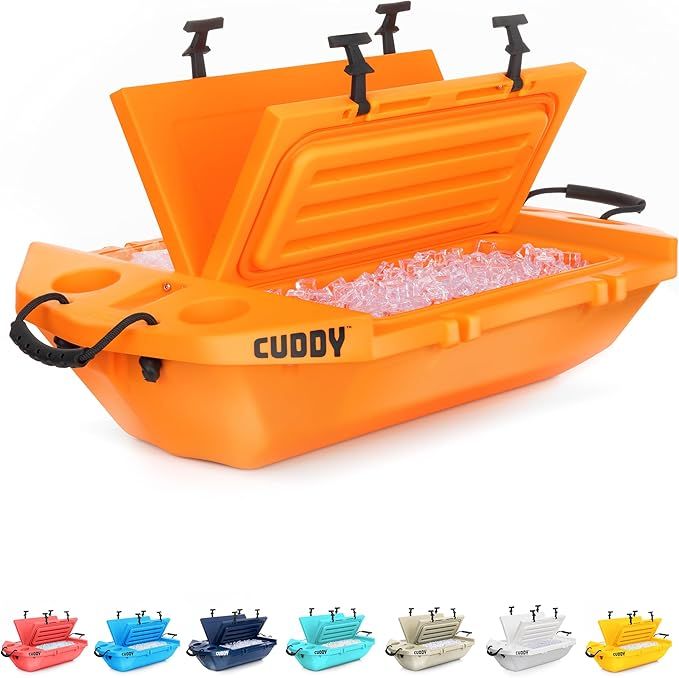 Cuddy Floating Cooler and Dry Storage Vessel – 40QT – Amphibious Hard Shell Design - Multiple... | Amazon (US)