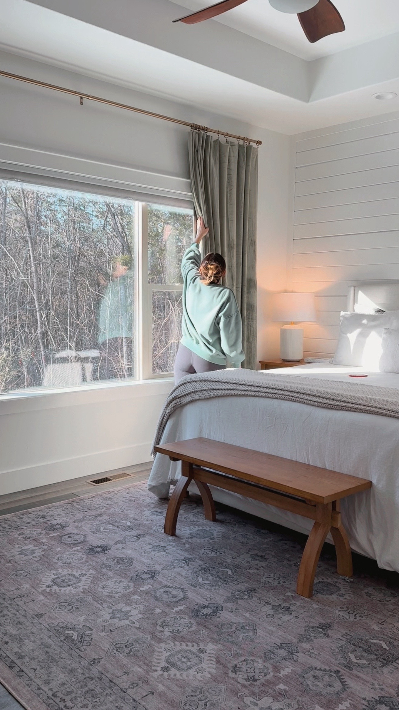 No more fighting with your curtain rod! 😍 This drapery ring glide tape is a game changer. It took me 15 minutes to install and makes a world of difference when opening and closing my blackout curtains. I’m adding it to my shower curtain rod next!

#LTKFindsUnder50 #LTKHome