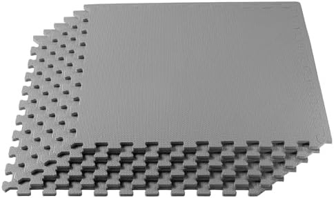 We Sell Mats 3/8" Thick Multipurpose EVA Foam Exercise Floor Mat, Interlocking Tiles, Anti-Fatigu... | Amazon (US)