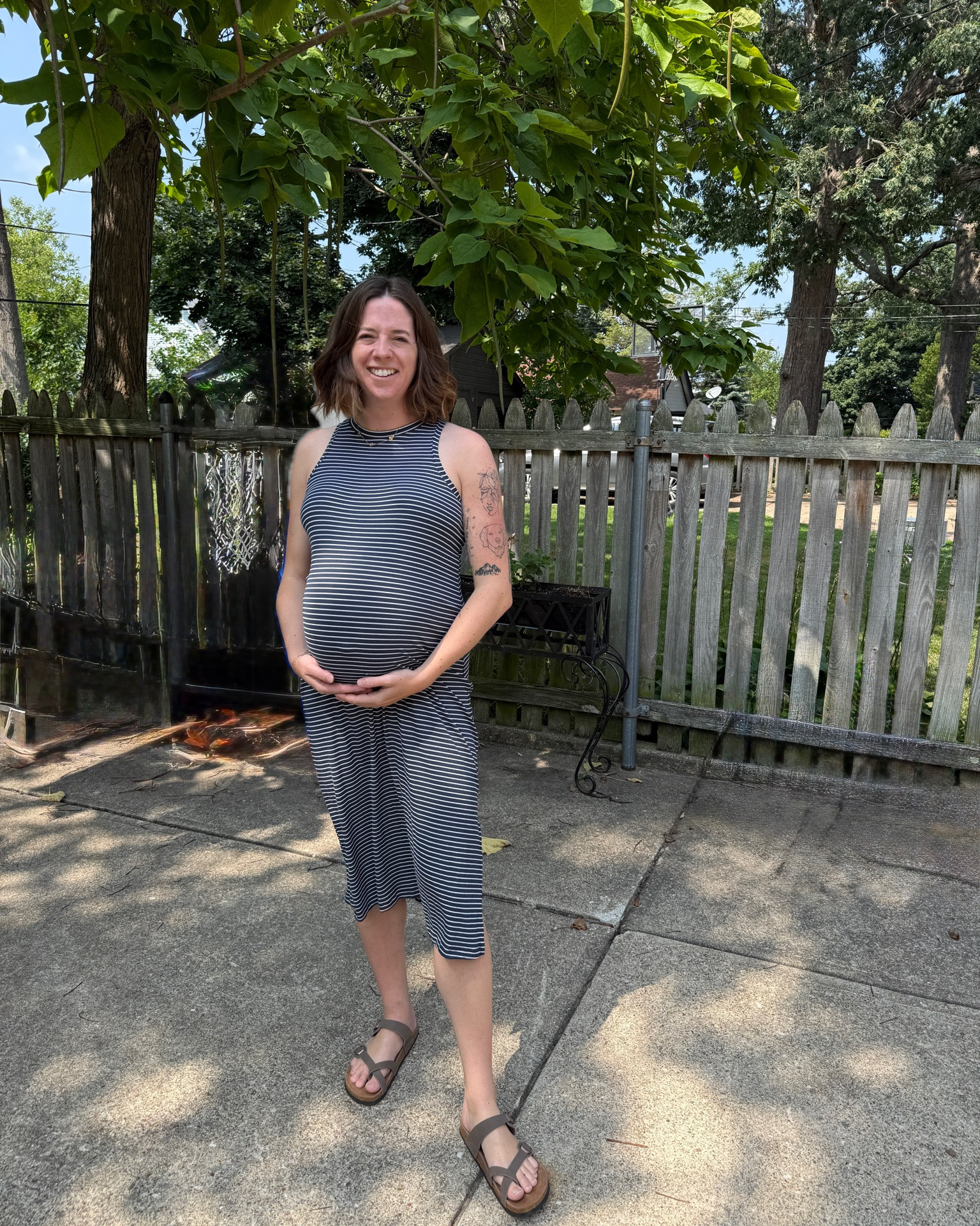 This super soft athletic fabric dress with a build in bra is so perfect for maternity but I know I’m going to wear it post too!

#LTKActive #LTKBump #LTKSaleAlert