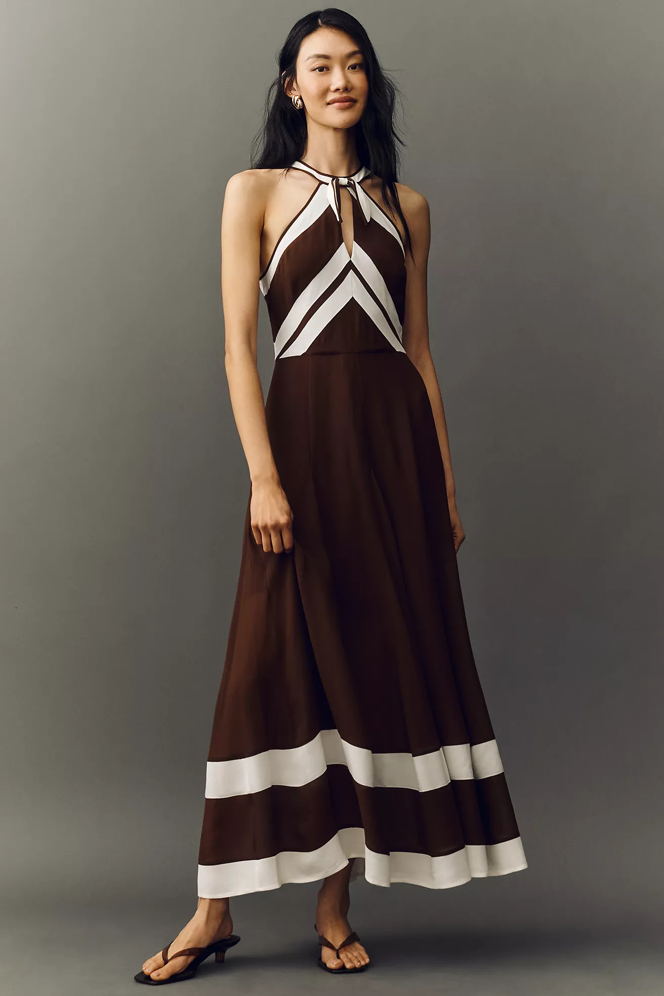 By Anthropologie Halter Maxi Dress | Anthropologie (US)