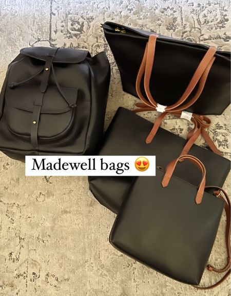 Madewell bags, Transport bags, Madewell backpack, work bags, office totes, leather bags, LTKworkwear

#LTKworkwear #LTKitbag