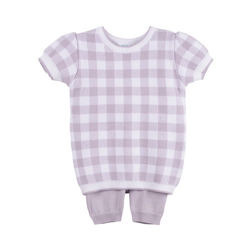 Gingham Knit Set | Feltman Brothers