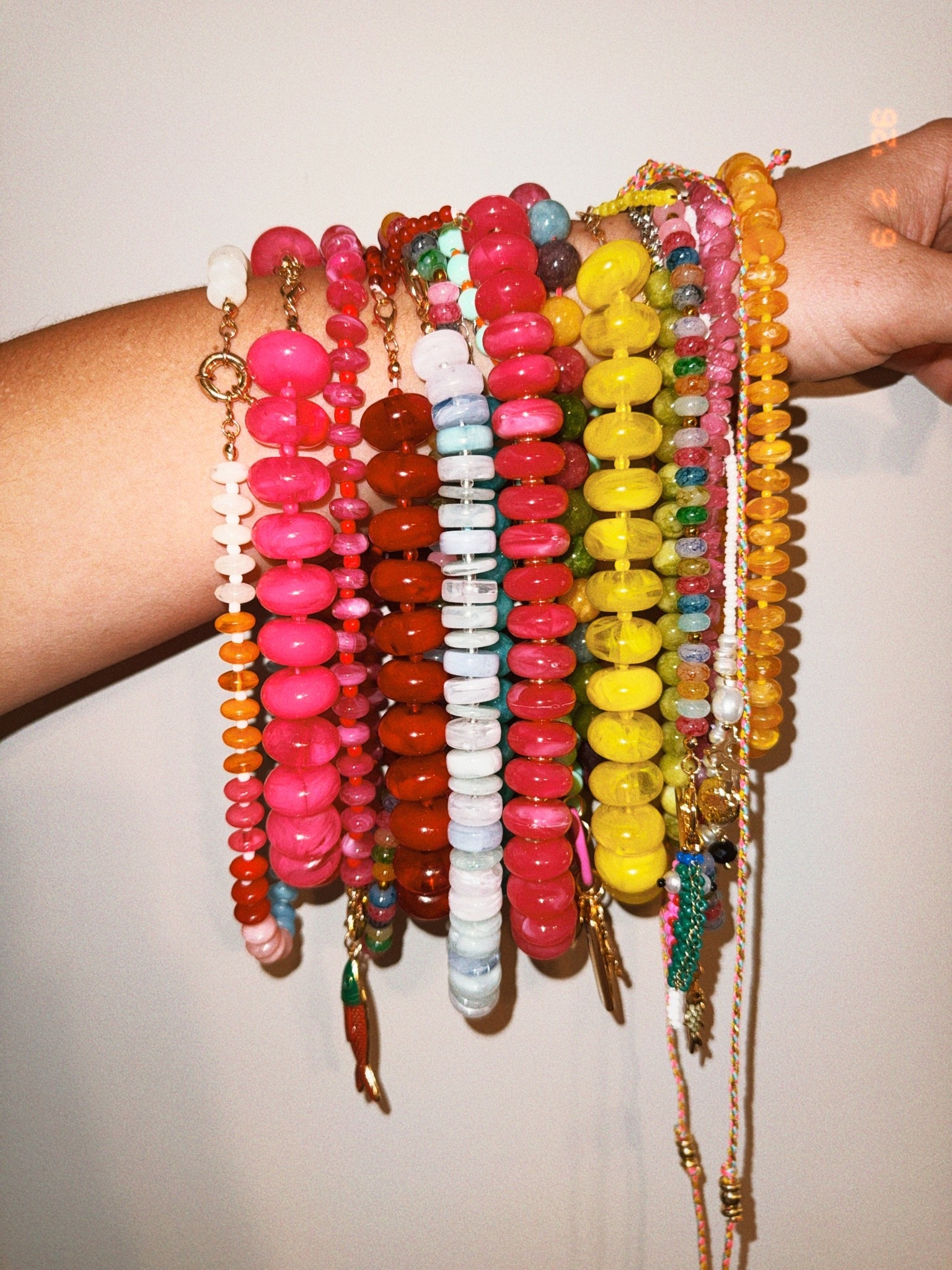 BEADED NECKLACE FINDS!🙌🏽✨🩵