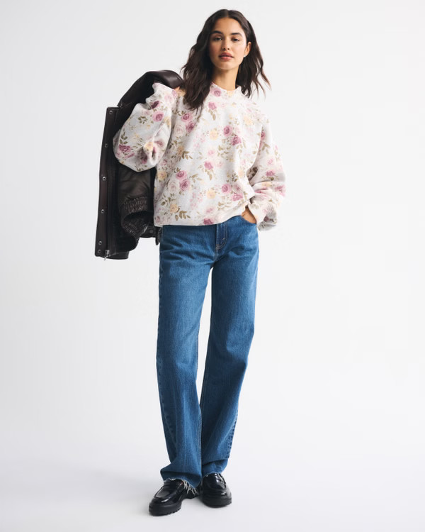 Sunday Mockneck Crew | Abercrombie & Fitch (US)