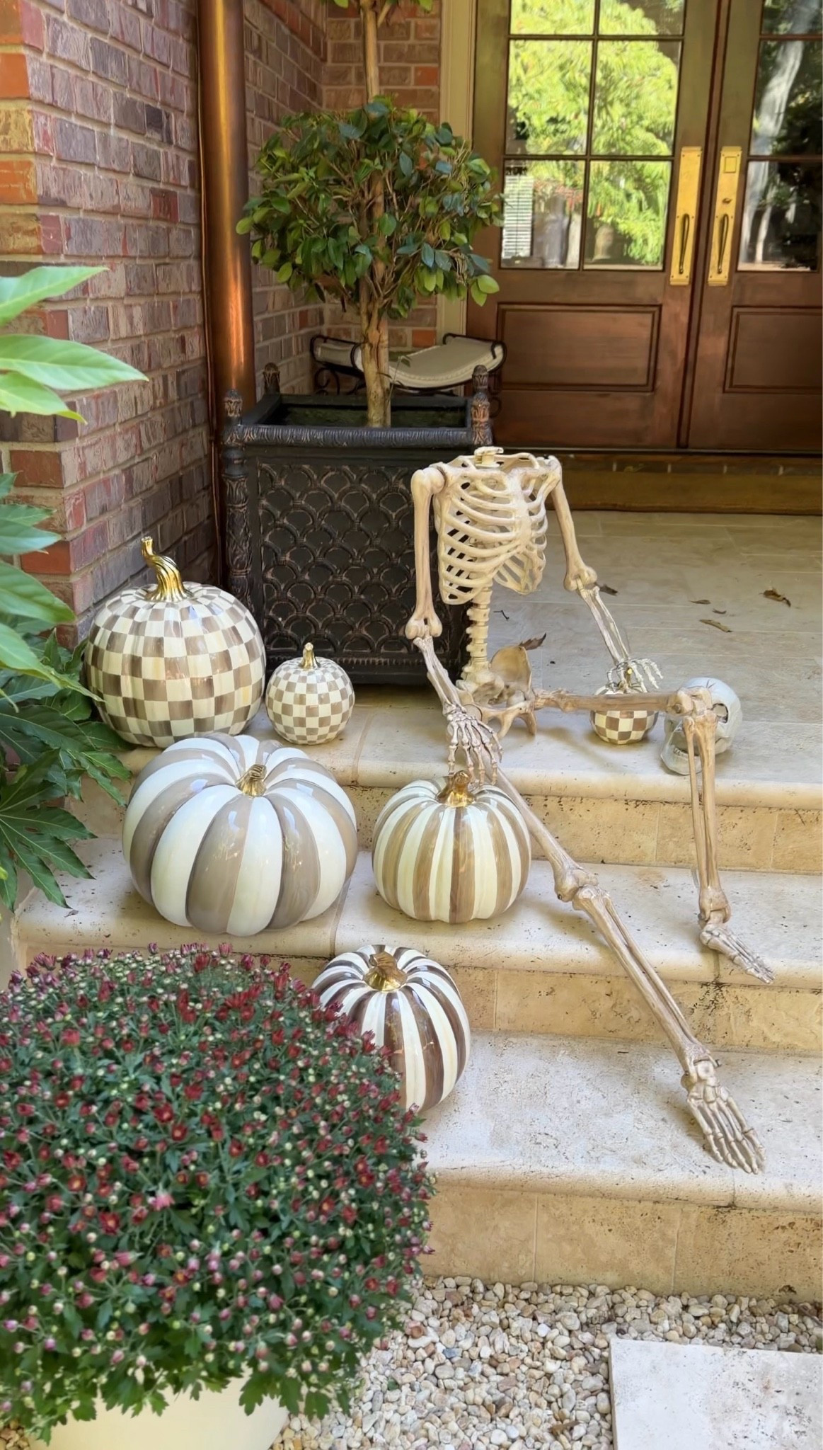Lowkey obsessed with these resin pumpkins - love that I can use them year after year! @MacKenzie-Childs

#LTKHome