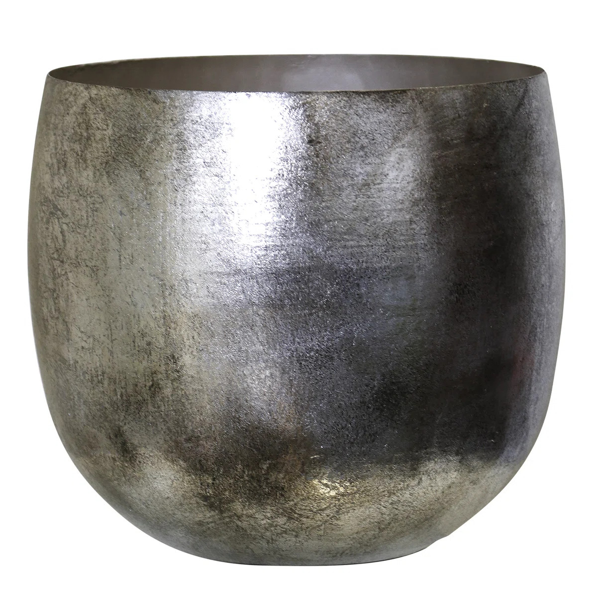 Altus Vase - Silver Finish on Iron | Wayfair North America