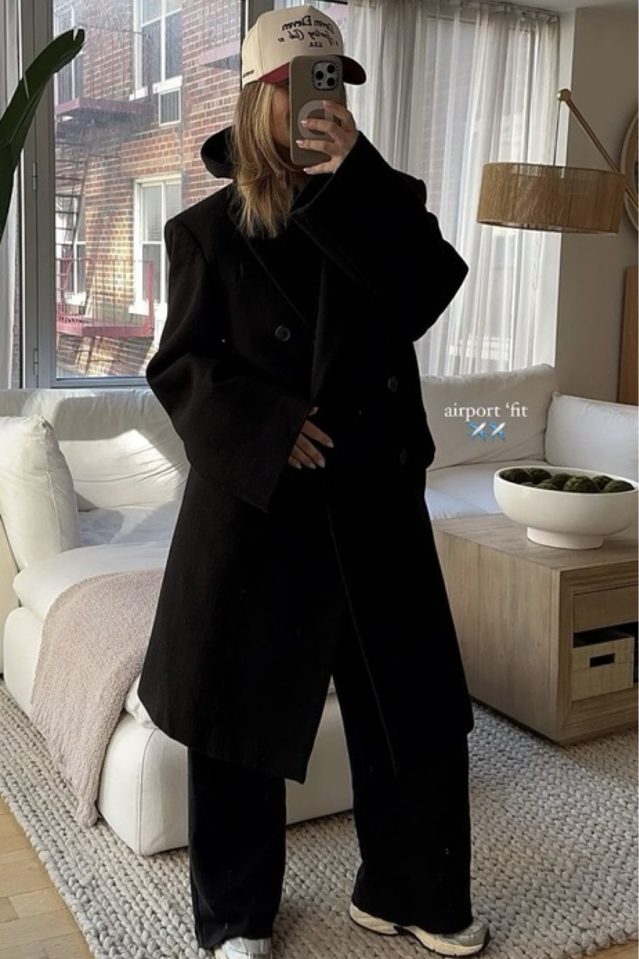 Comfy ootd 🖤 linked similar wool coats!

#LTKstyletip #LTKfindsunder100 #LTKSeasonal