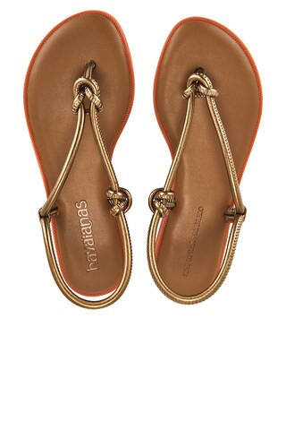 Indie Sandal in Metallic Gold | Revolve Clothing (Global)