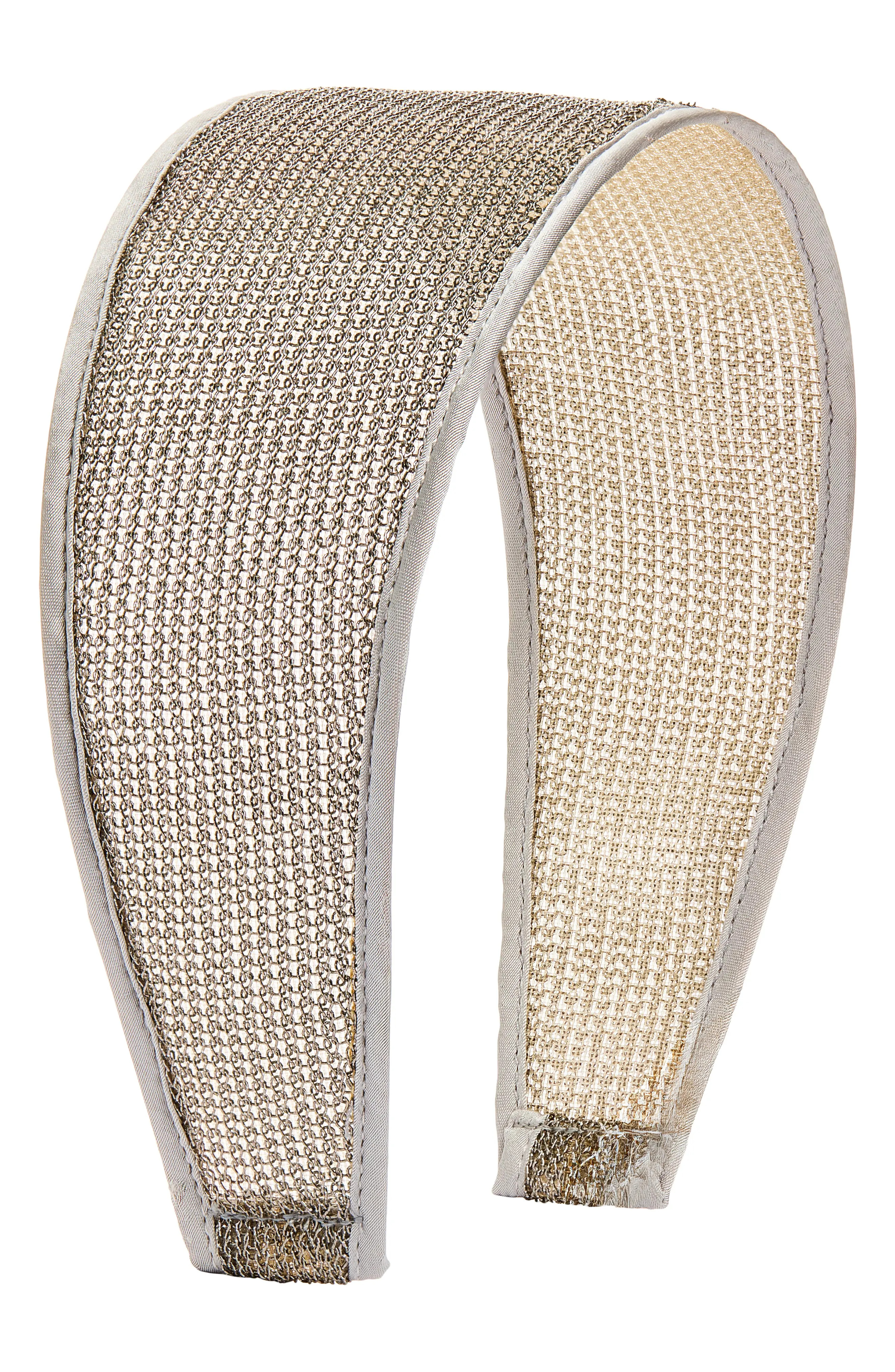 Tasha Wide Metallic Mesh Headband (Women) | Nordstrom | Nordstrom