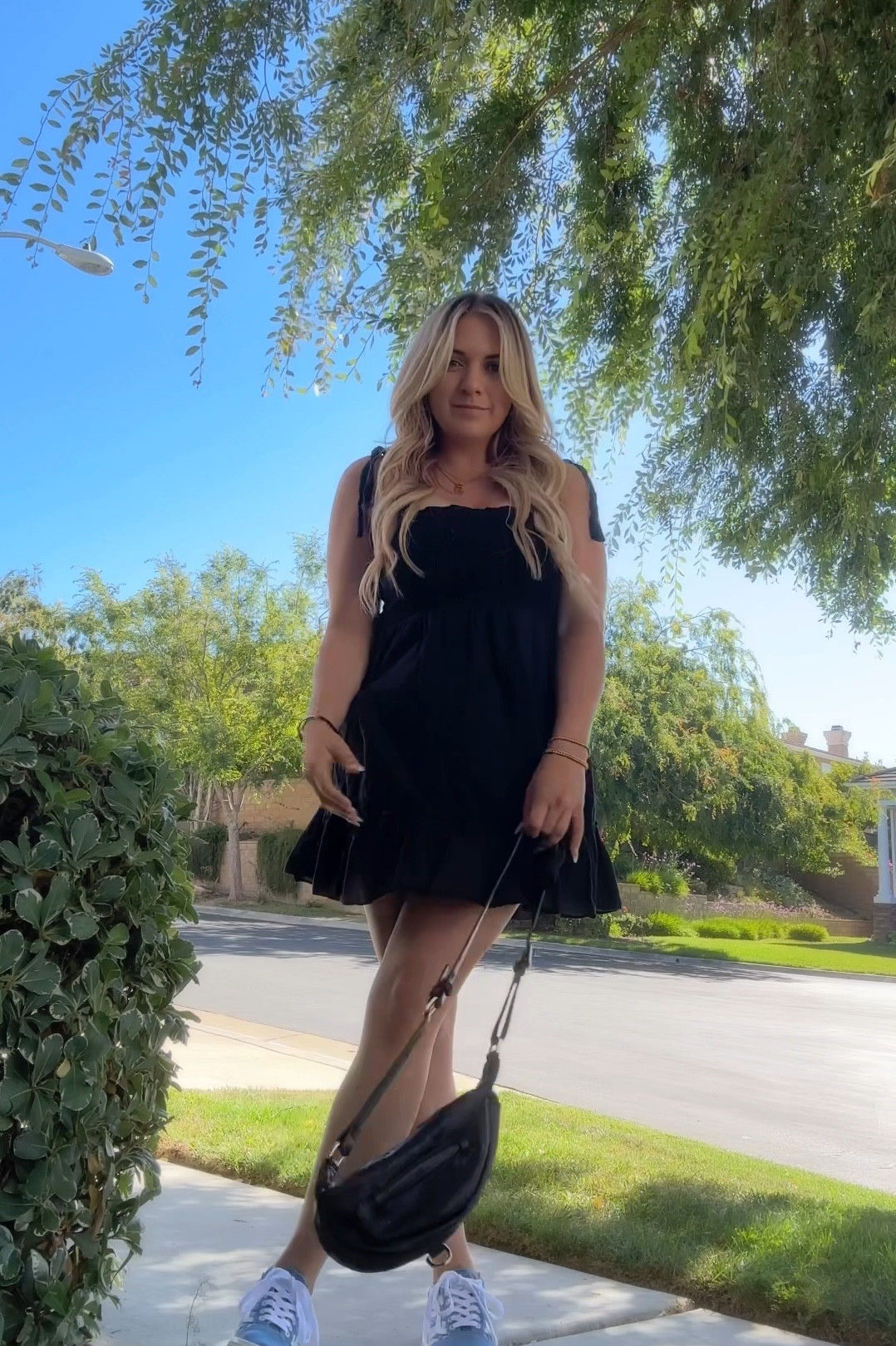 LOVE these denim old skool vans!! My dress is from American Eagle a few years ago but I linked very similar ones!

#LTKMidsize #LTKSummerSales #LTKStyleTip