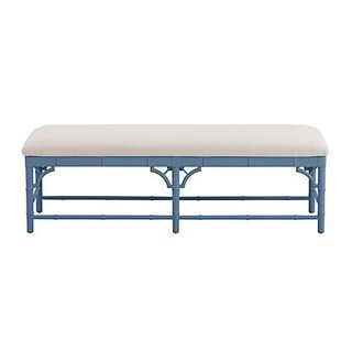 Dayna Bench with Sandberg Parchment Seat | Ballard Designs, Inc.