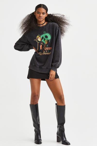 Printed Sweatshirt | H&M (US + CA)