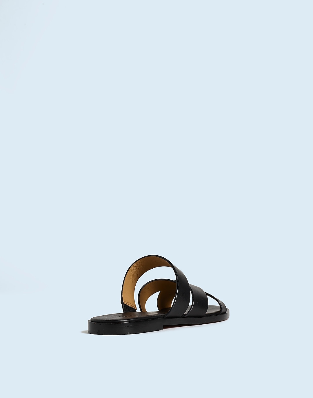 The Mena Slide Sandal in Leather | Madewell