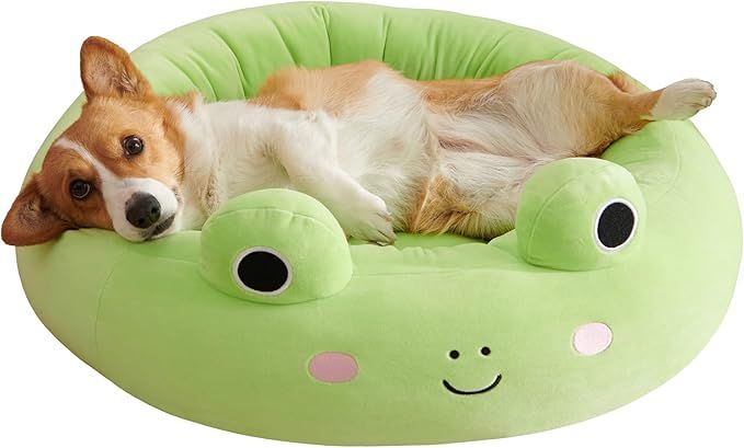 Squishmallows 24-Inch Wendy Frog Pet Bed - Medium Ultrasoft Official Squishmallows Plush Pet Bed | Amazon (US)