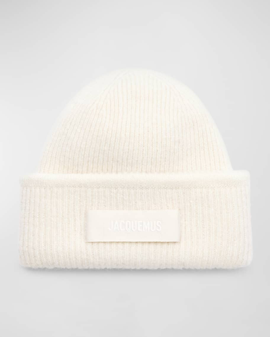 Jacquemus Le Bonnet Knit Wool-Blend Beanie | Neiman Marcus