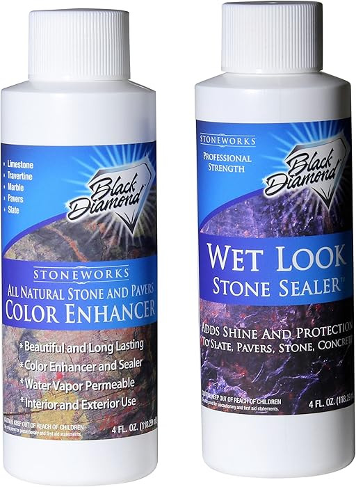 Color Enhancer Sealer for All-Natural Stone and Pavers. Marble, Travertine, Limestone, Granite, S... | Amazon (CA)