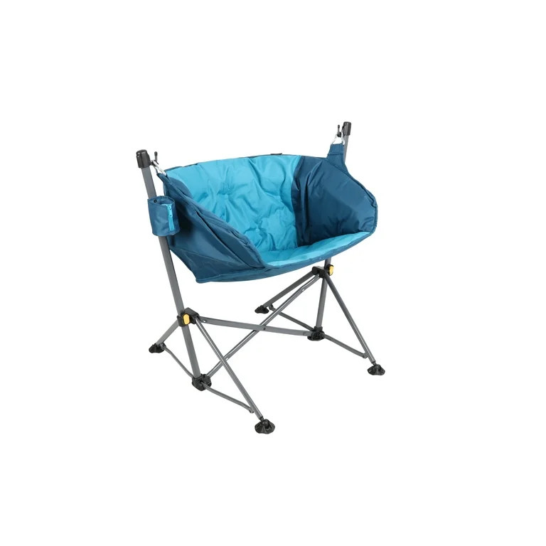 Ozark Trail Structured Hammock Chair, Color Blue, Product Size 39.2” x 33.5” x 37.9”, Recyc... | Walmart (US)