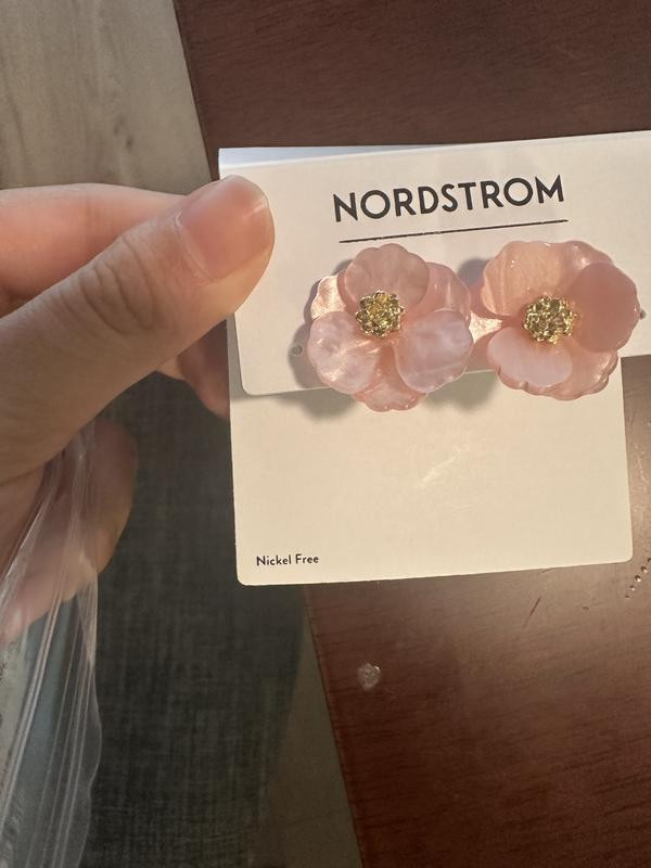 Floral Statement Stud Earrings | Nordstrom