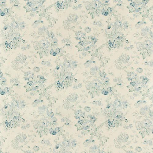Lee Jofa Garden Roses Aqua/Blue Fabric | DecoratorsBest