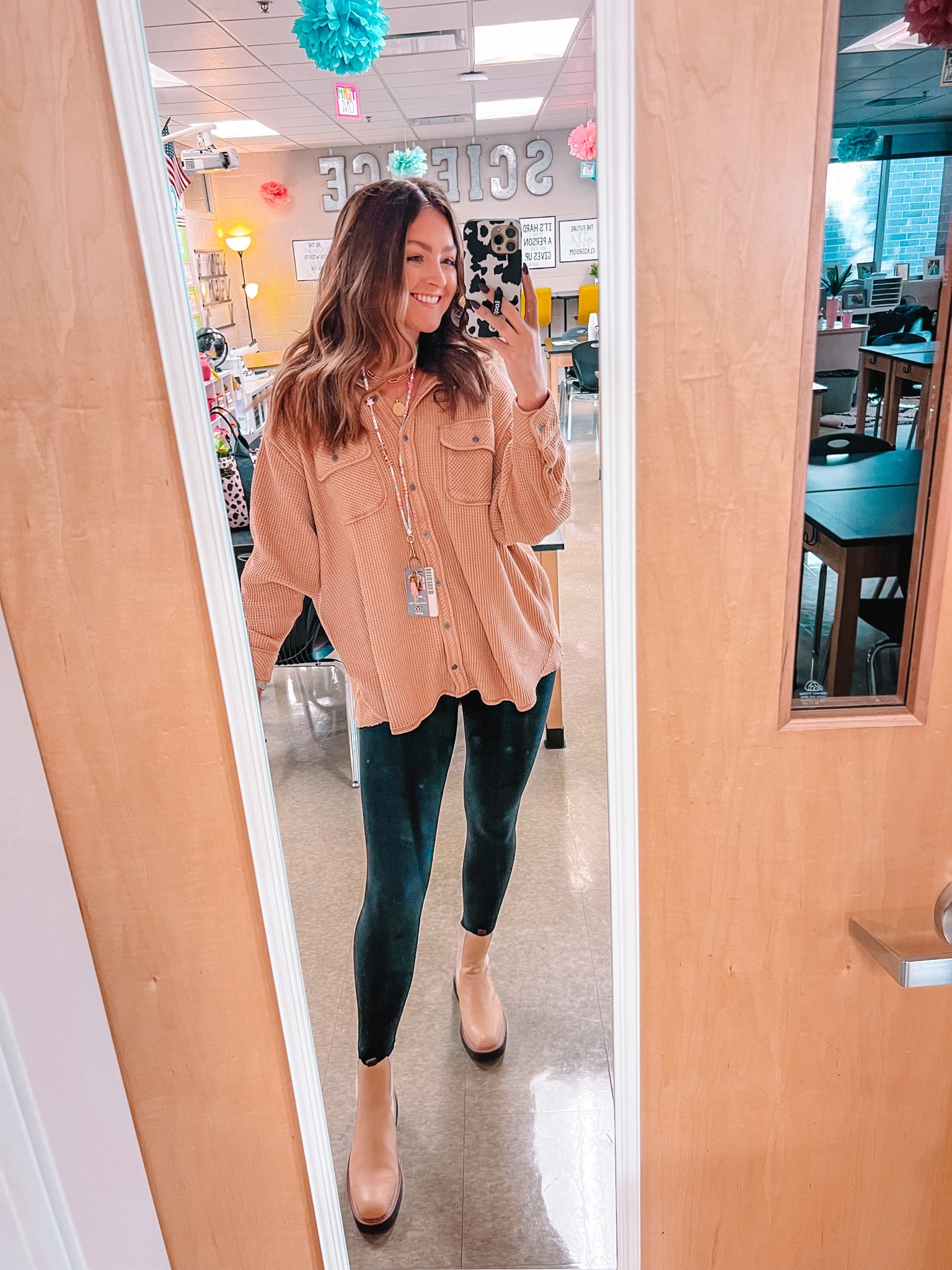 Top: small
Leggings: medium
