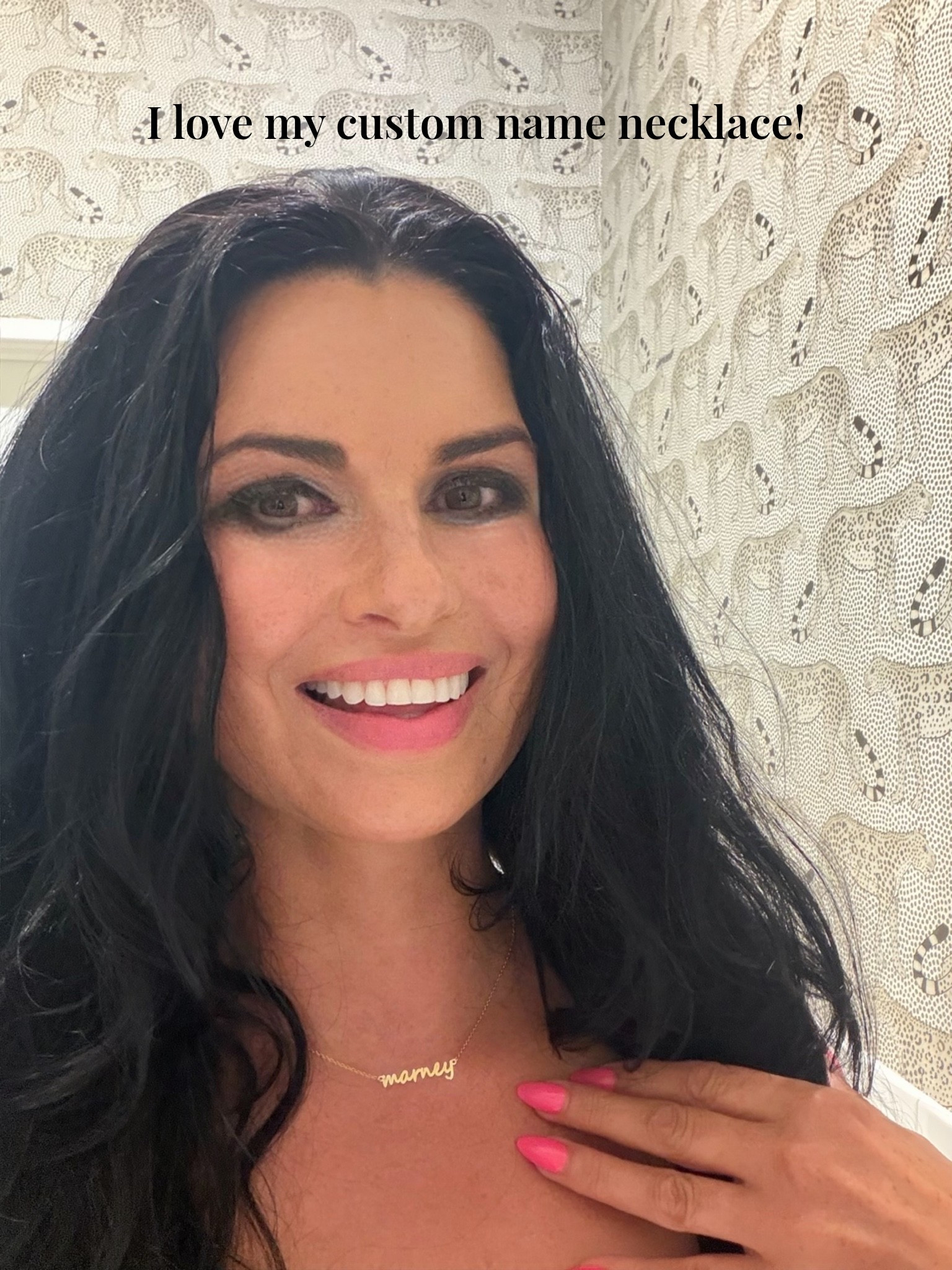 I 💗my custom necklace from Sis Kiss Jewelry. 

This is the Custom Dainty Name
Necklace which comes in gold or silver. The quality is so good and it’s so cute. 

#necklaces #bracelets #earrings #rings #goldjewelry

#LTKdayinmylife #LTKvlog #LTKstorytime