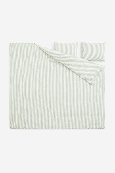 Conjunto de funda nórdica doble de algodón | H&M (FR, IT, ES, PT, BE)