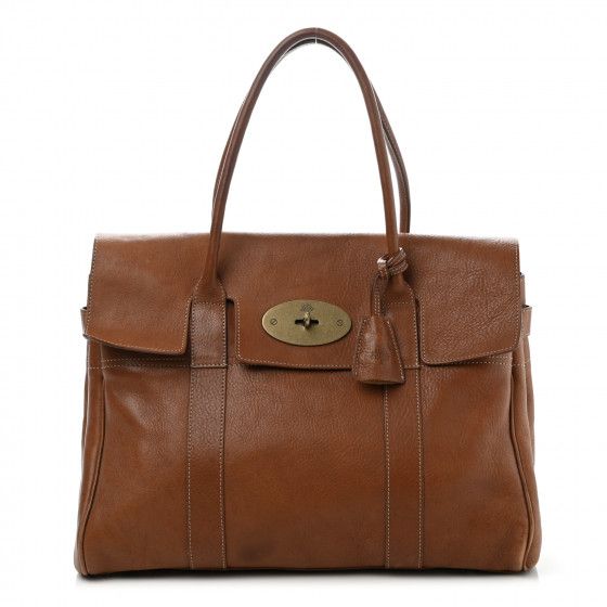 MULBERRY Natural Vegetable Tanned Bayswater Oak | FASHIONPHILE (US)