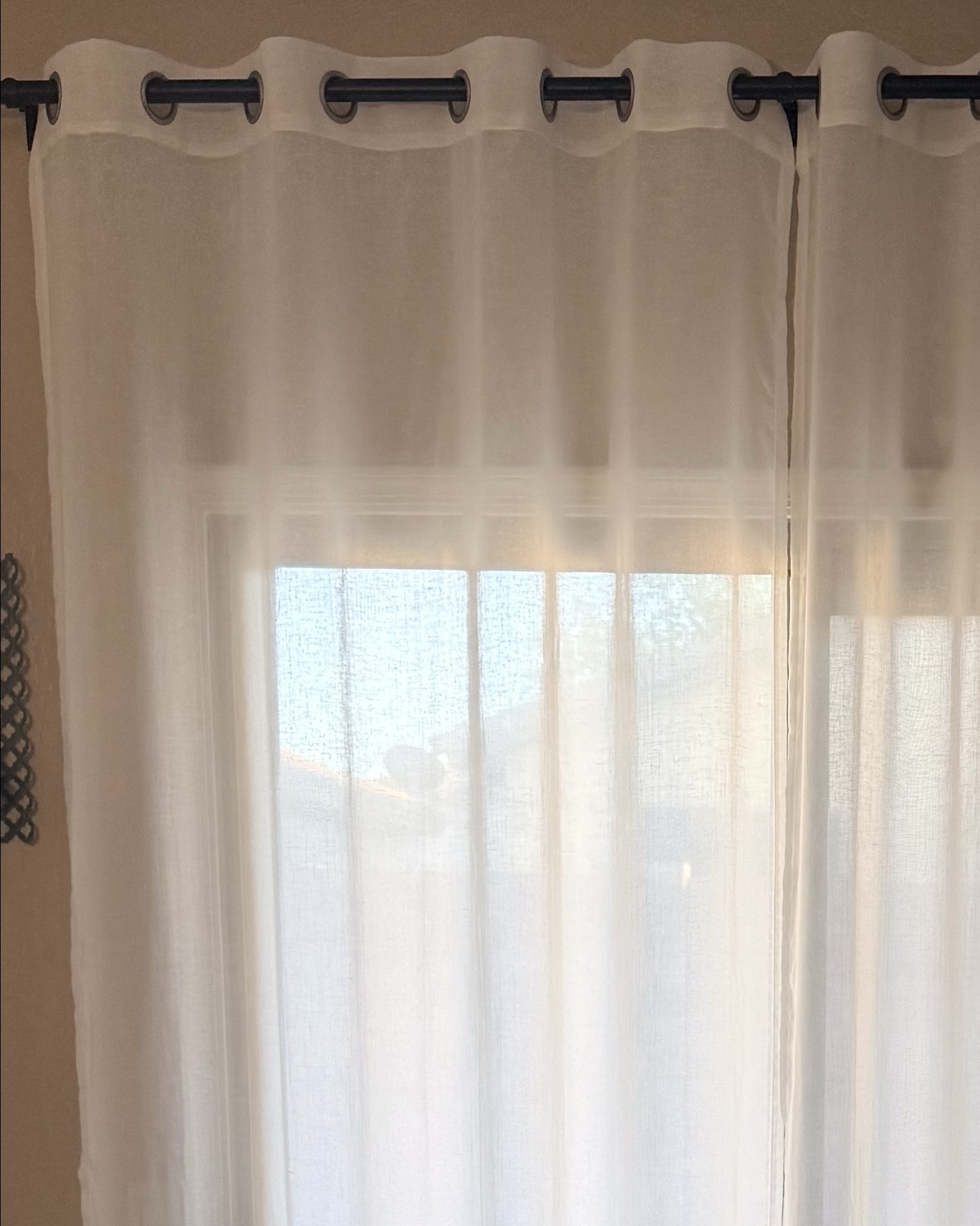 Amazon home finds. Love these  linen curtains. They are beautiful and expensive-looking, with excellent quality and good value for money. The material is soft and feels like pure linen. They provide good privacy while allowing light to filter through. The curtain rod I purchased for them is incredibly sturdy and of high quality. It’s easy to install myself; I simply used a screwdriver to attach it to the wall. The rod is perfectly adjustable by adding or subtracting pieces. 

#LTKHome #LTKSeasonal #LTKSaleAlert