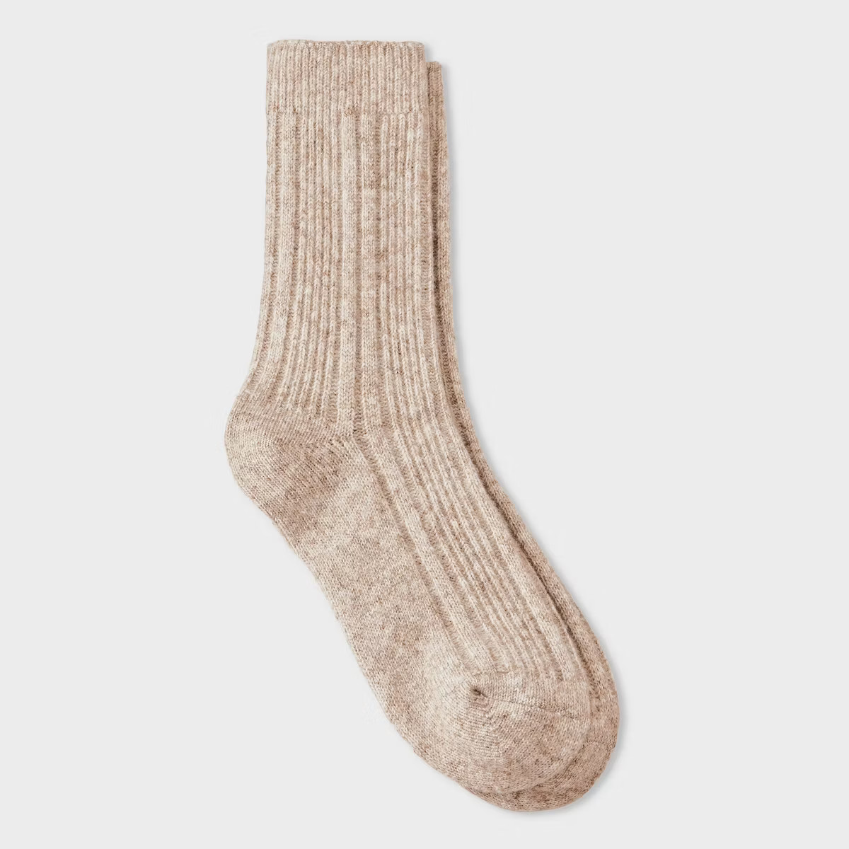 Women's Textured Ribbed Super Soft Crew Boot Socks - Auden™ | Target