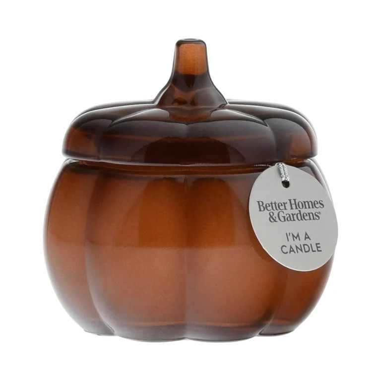 Better Homes and Gardens 1-Wick Pumpkin Jar Candle, Farm Apple Pumpkin, 5 oz | Walmart (US)