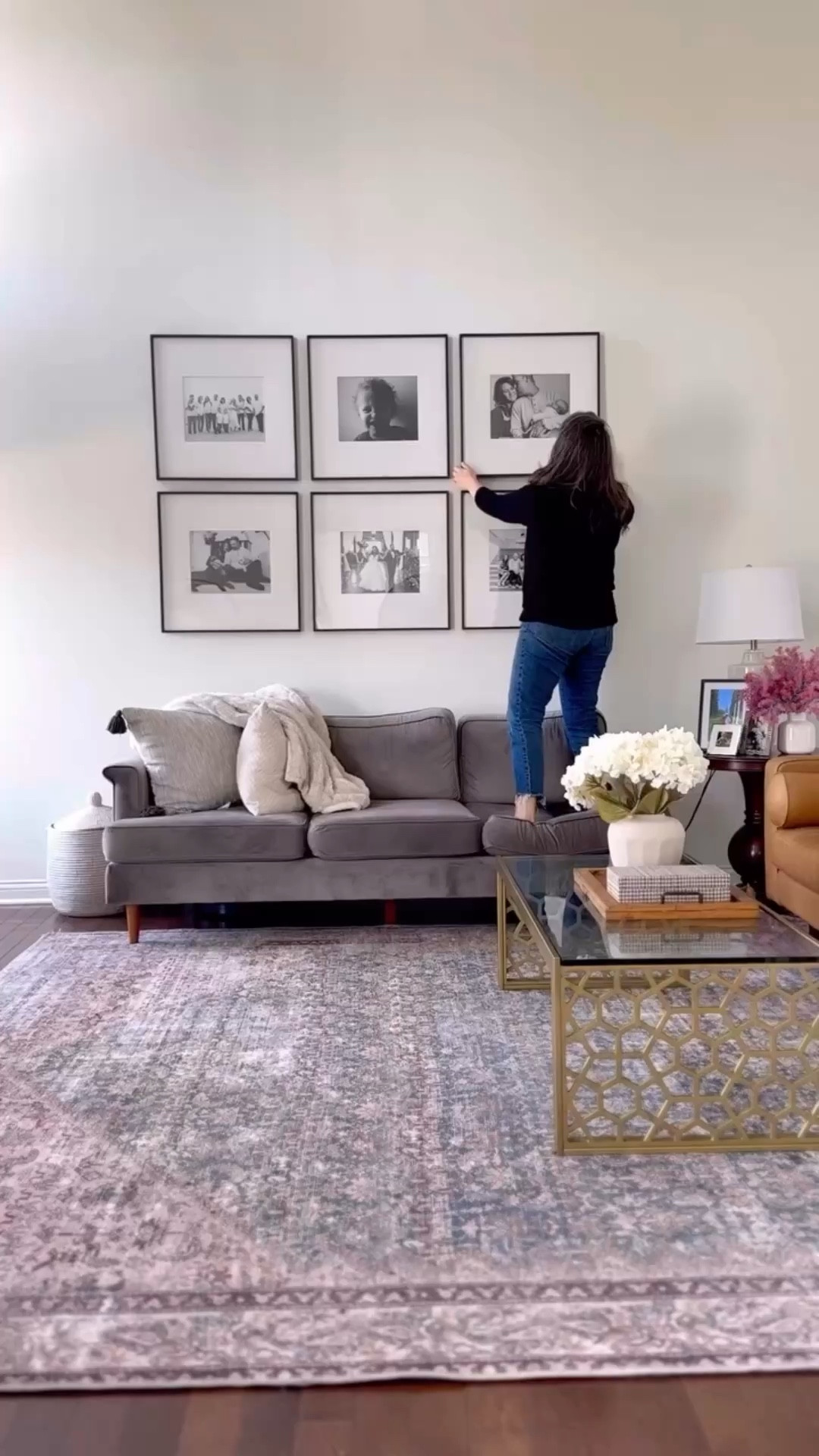 Updating our photo wall and this audio 🥹♥️

Truly the greatest accomplishments of our life. Seeing how this wall@has changed in the last five years with six simple photo changes over time. It’s so simple and so sweet.
#ltkhome