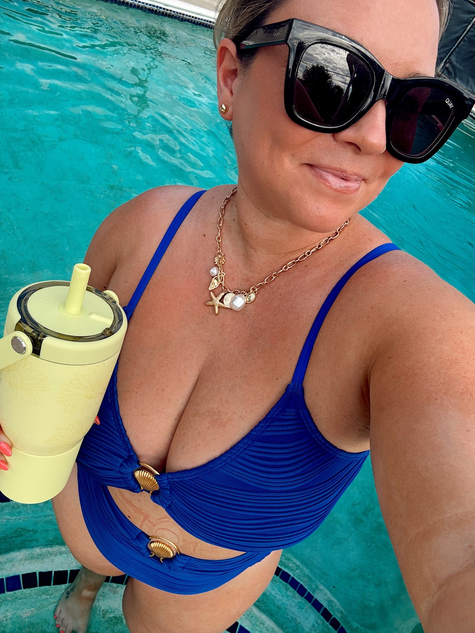 Amazon swimsuit size XL Perfect
Comes in tons of colors 

Swimsuit, beach style, pool style, resort wear, vacation style 

#LTKSwim #LTKOver40 #LTKMidsize