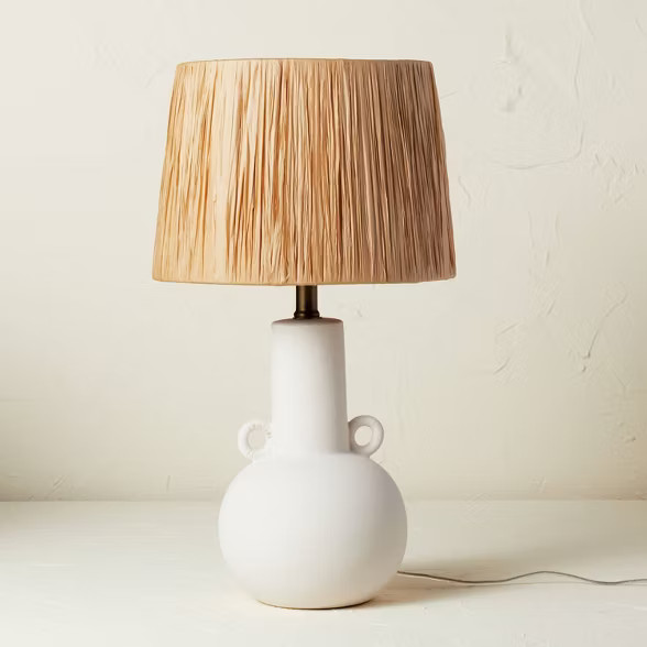 Double Handle Ceramic Table Lamp (Includes LED Light Bulb) - Opalhouse™ designed with Jungalow... | Target