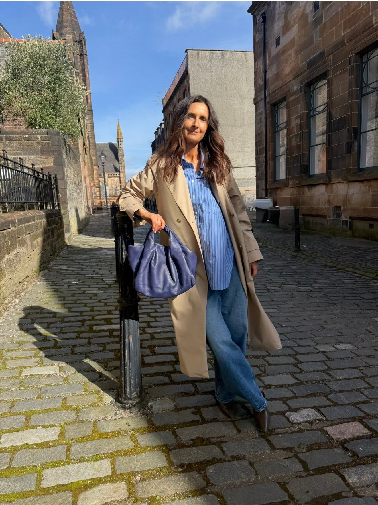 My usual Size 8 in the shirt and coat 
Size down in the shirt if you want it less baggy as it’s oversized 

Jeans 8 long in barrel style 

#LTKuk #LTKjeans #LTKspring