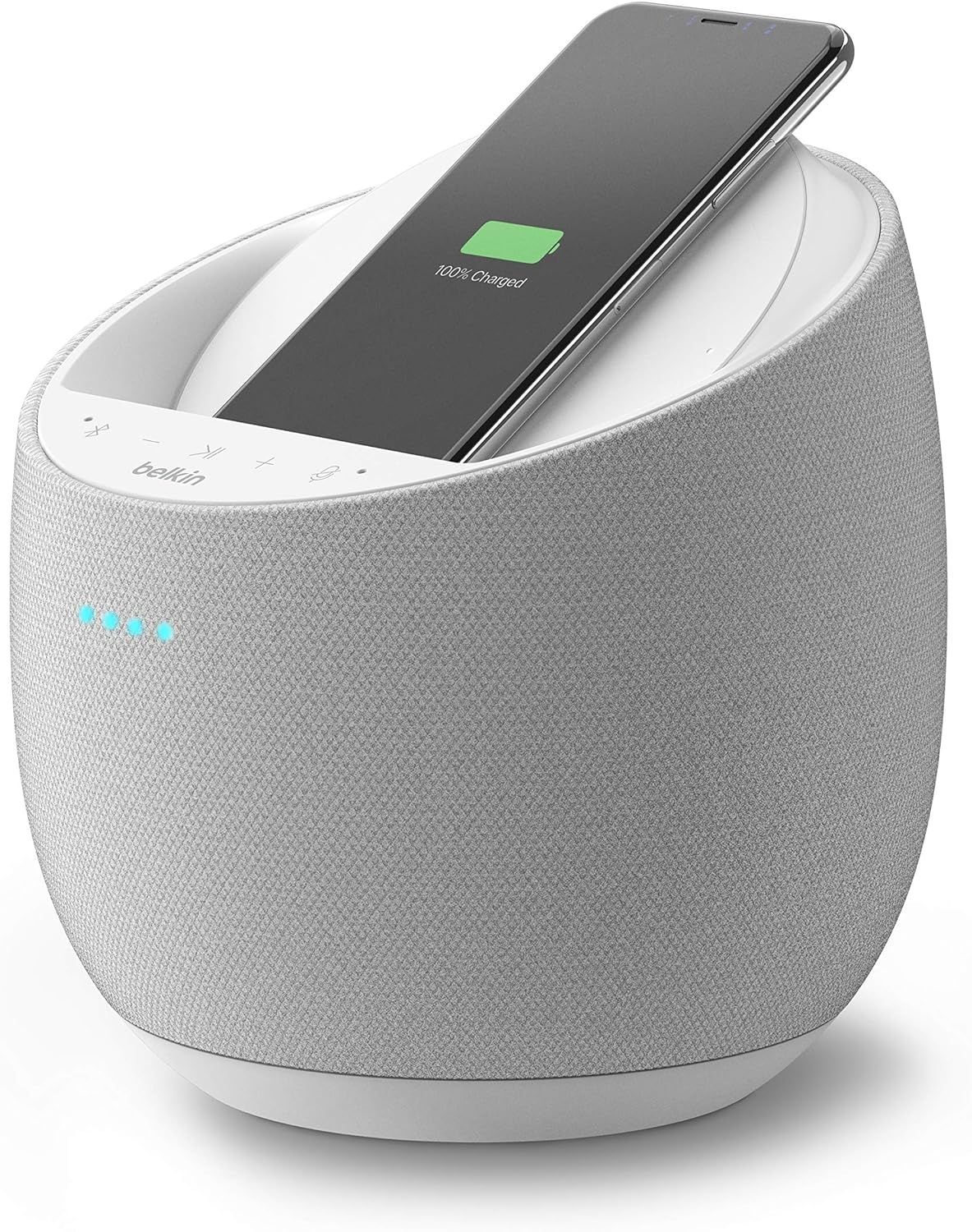 Belkin SoundForm Elite Hi-Fi Smart Speaker + Wireless Charger (Alexa Voice-Controlled Bluetooth S... | Amazon (US)