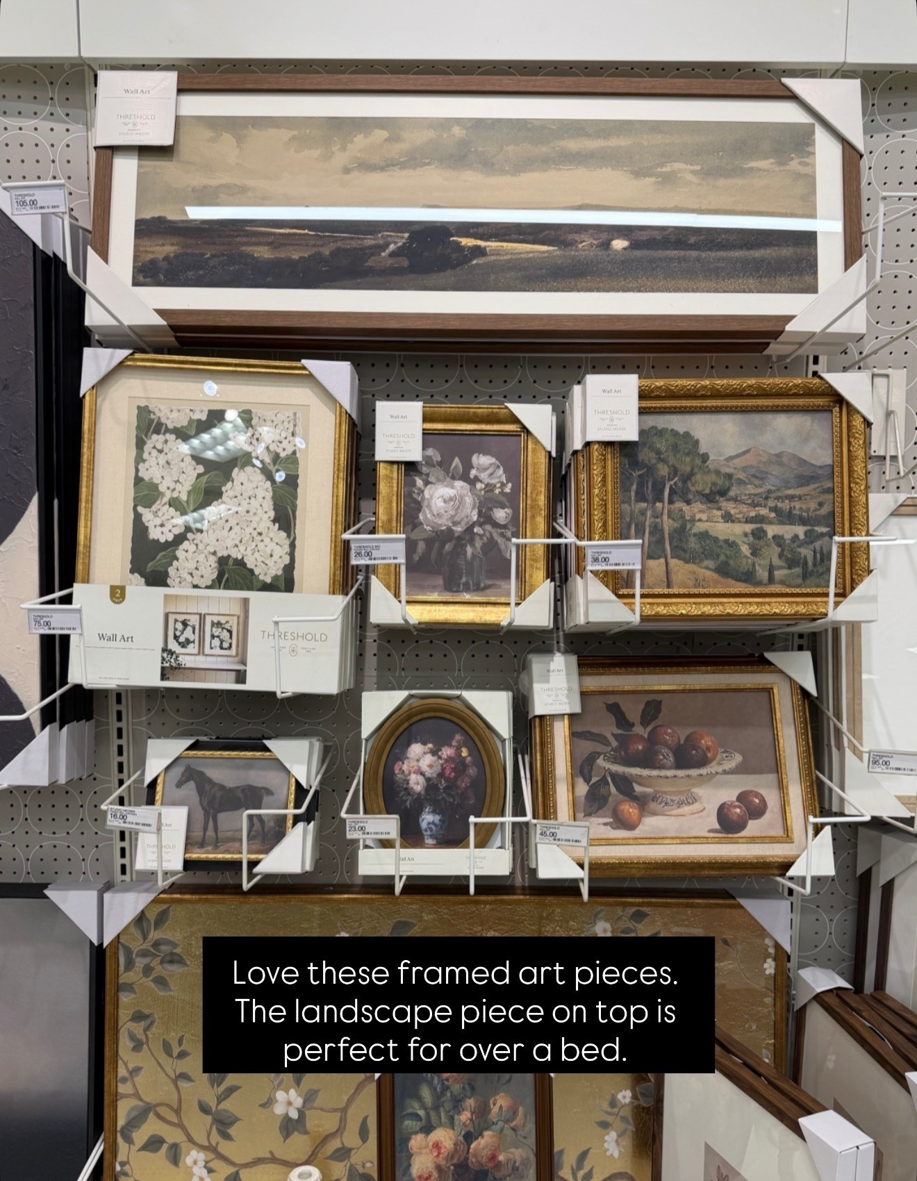 This framed art from Target 😍 The top landscape is perfect for over a bed!

#LTKHome
