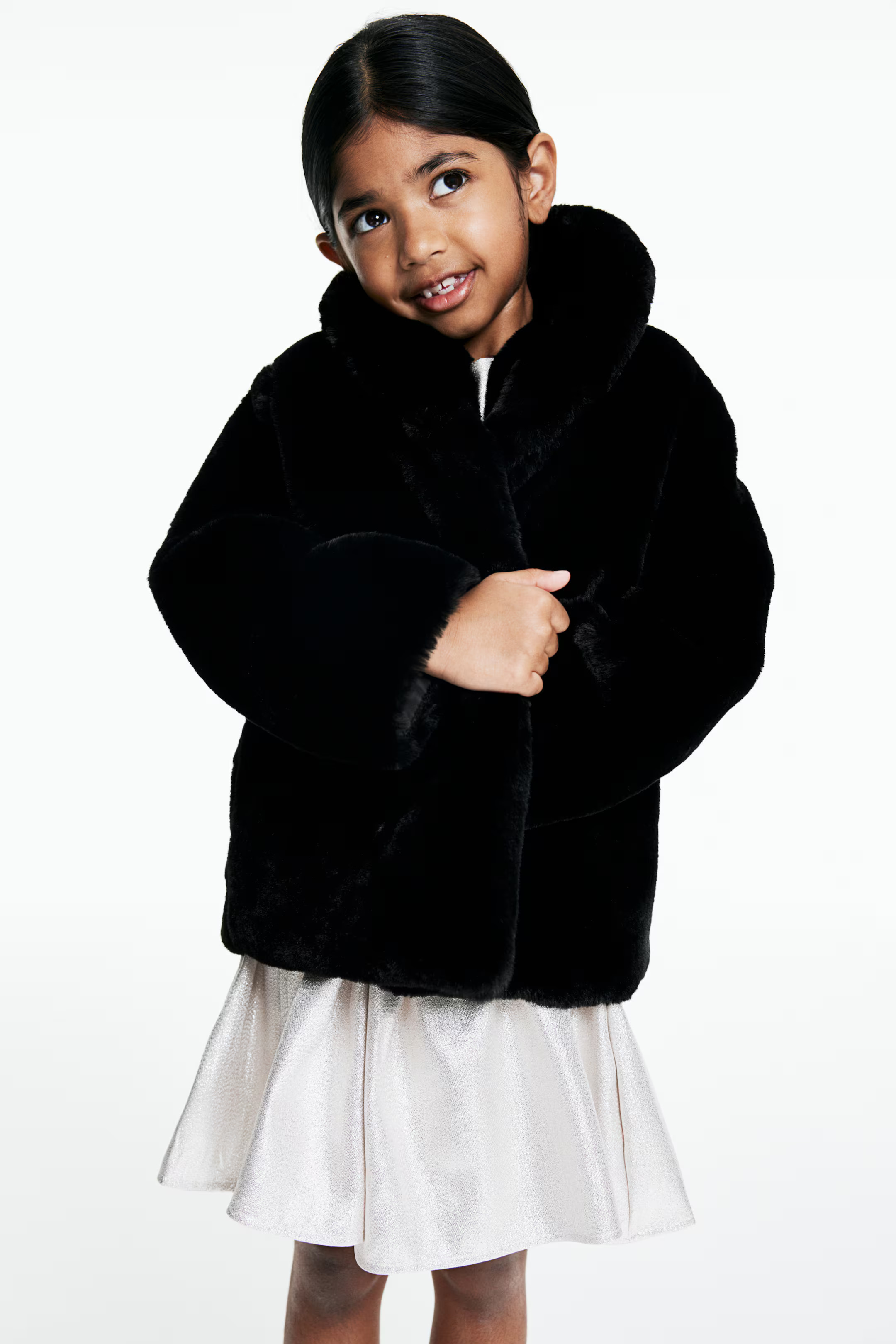 Shaggy Jacket - Cream - Kids | H&M US | H&M (US + CA)