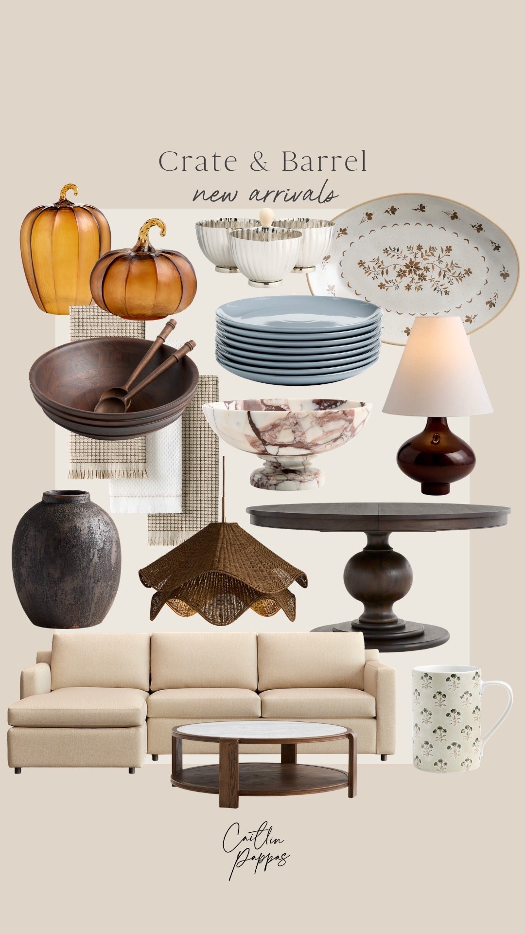 Crate & Barrel new arrivals for the autumn season 🤍☺️ I love how classic these home decor finds are. Plus, so many pretty soft textures!

#LTKHome #LTKSeasonal