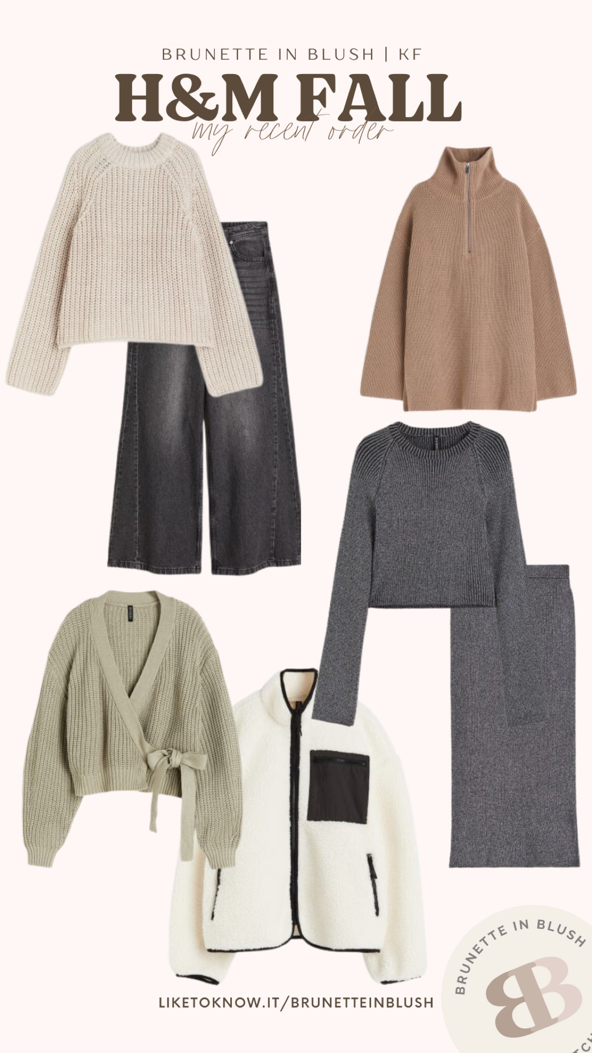 Recent H&M order- great fall basics to layer & styles with your other seasonal faves!



#LTKSeasonal #LTKfindsunder100 #LTKstyletip