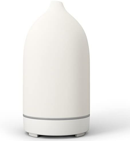 Essential Oil Diffusers,Handmade Ceramic Aromatherapy Diffuser for Room and 9 Colors Night Light ... | Amazon (US)