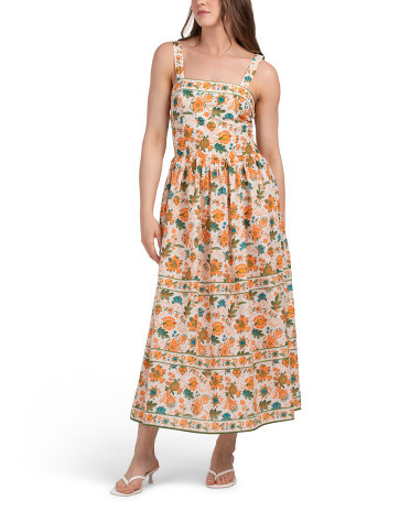 Floral Printed Maxi Dress | TJ Maxx