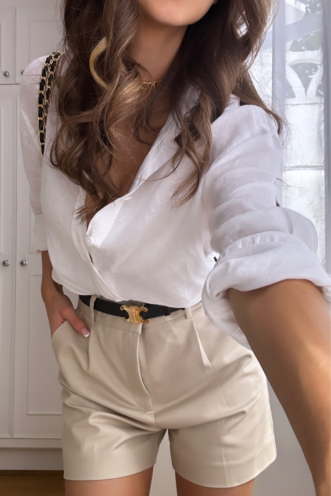 Classic linen shirt & beige shorts🤍 

#LTKeurope #LTKSeasonal #LTKFind