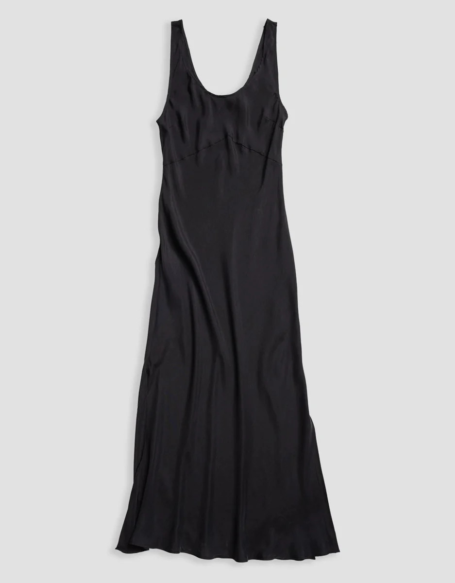unsubscribed silk paneled slip dress | Unsubscribed by American Eagle