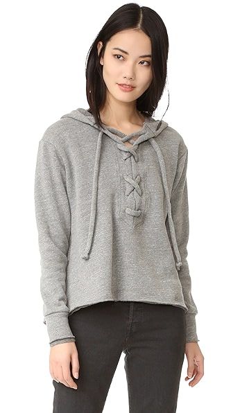 LNA Lace Up Hoodie | Shopbop