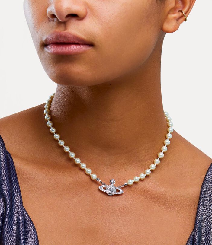 Mini Bas Relief Choker | Women's Necklaces | Vivienne Westwood | Vivienne Westwood