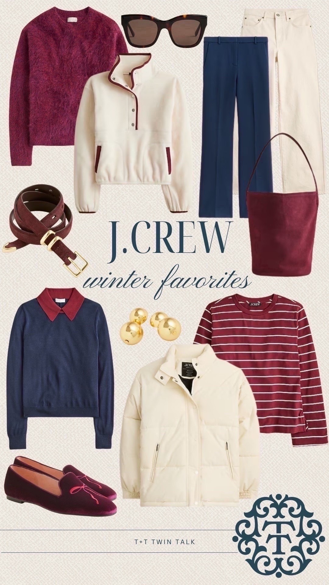 We’ve been reaching for these J.Crew pieces on repeat as the colder days wind down. The puffer jacket, burgundy sweater, and off-white pants make an easy, reliable combination. These staples take the guesswork out of getting dressed in cooler weather.

#LTKOver40 #LTKSeasonal #LTKMidsize